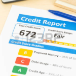 57814196-fair-credit-score-report-with-pen-and-calculator-report-is-mock-up